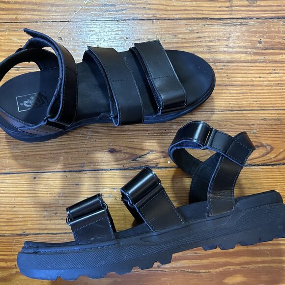 Vans Colfax leather Velcro Strap Sandals - Picture 3 of 3